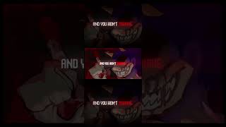 You Can’t Run Encore “Gaze of a God” Voiceover #exe #fnf #shorts