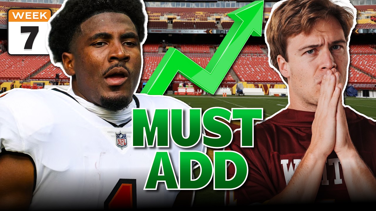 Week 7 Waiver Wire Has Upside artwork