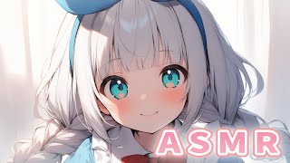 ASMR Gentle Ear Eating For Sleep 💙 (ear licking, kisses)