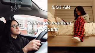 Mi rutina de mañana para la escuela 5:00 AM