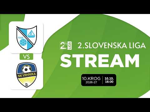 Pergola Misteral Jadran Dekani - Vrhnika I 10. krog 2.SNL 2026/2027 I Prenos