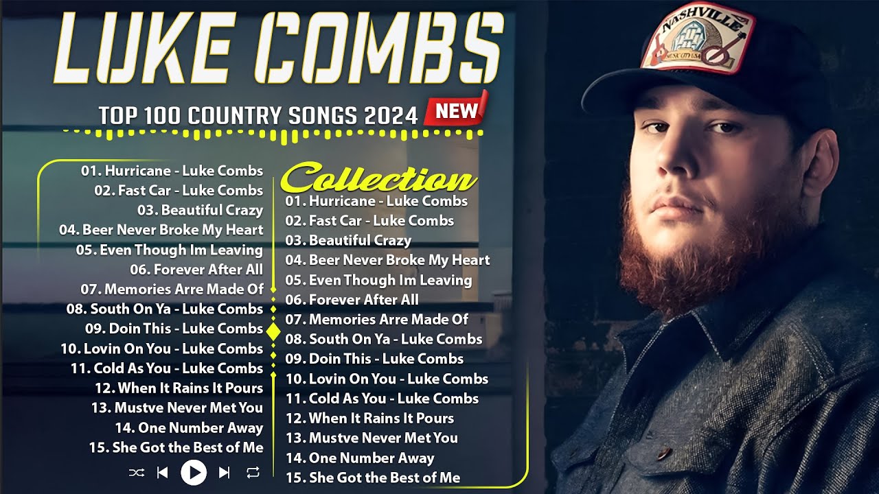 Luke Combs Greatest Hits Full Album 💖 Best Songs Of Luke Combs Playlist ...