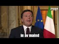 Intervista "SHOCK" di Matteo Renzi per la BBC - Con sottotitoli