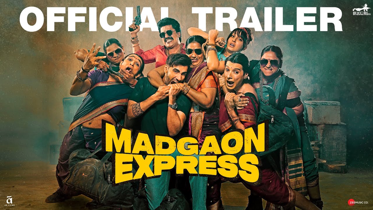 Madgaon Express  Official Trailer  Divyenndu  Pratik Gandhi  Avinash Tiwary  Nora Fatehi