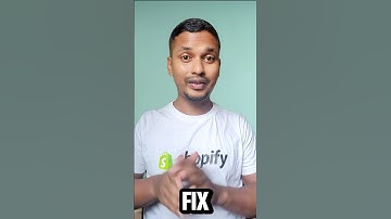 #shorts Fix "Missing field 