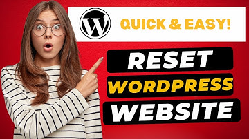 How To Reset Your WordPress Website Back To Default Settings 2025 🔥 - (FAST & Easy!)