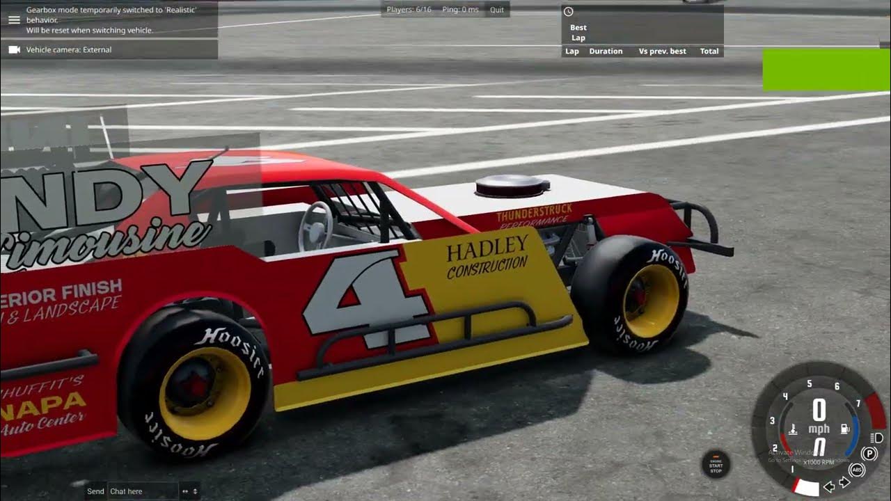 BeamNG Outlaw Figure 8 Race at the Indianapolis Speedrome. YouTube