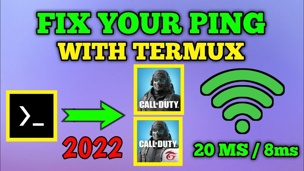 How to FIX LAG and PING in COD Mobile 2022 with Termux (100% Work ...