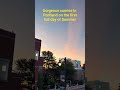 Sunrise in Portland June 22