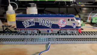 Atlas Bachmann HO Scale F7 New York Yankees Scheme / Drivetrain Repair