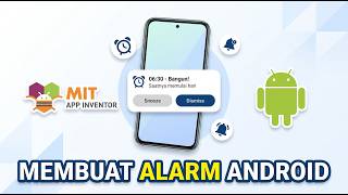 Cara Membuat Aplikasi Alarm Android dalam 5 Menit | MIT App Inventor (Tanpa Coding)