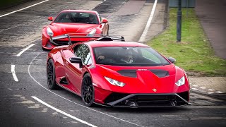 Supercars Arriving at Silverstone Supercar Sunday