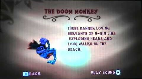 Crash of the Titans - The Doom Monkey Information