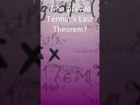 Who proved Fermat's