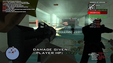 GTA SA:MP: Zombie Mode Gameplay 2 (Defending)