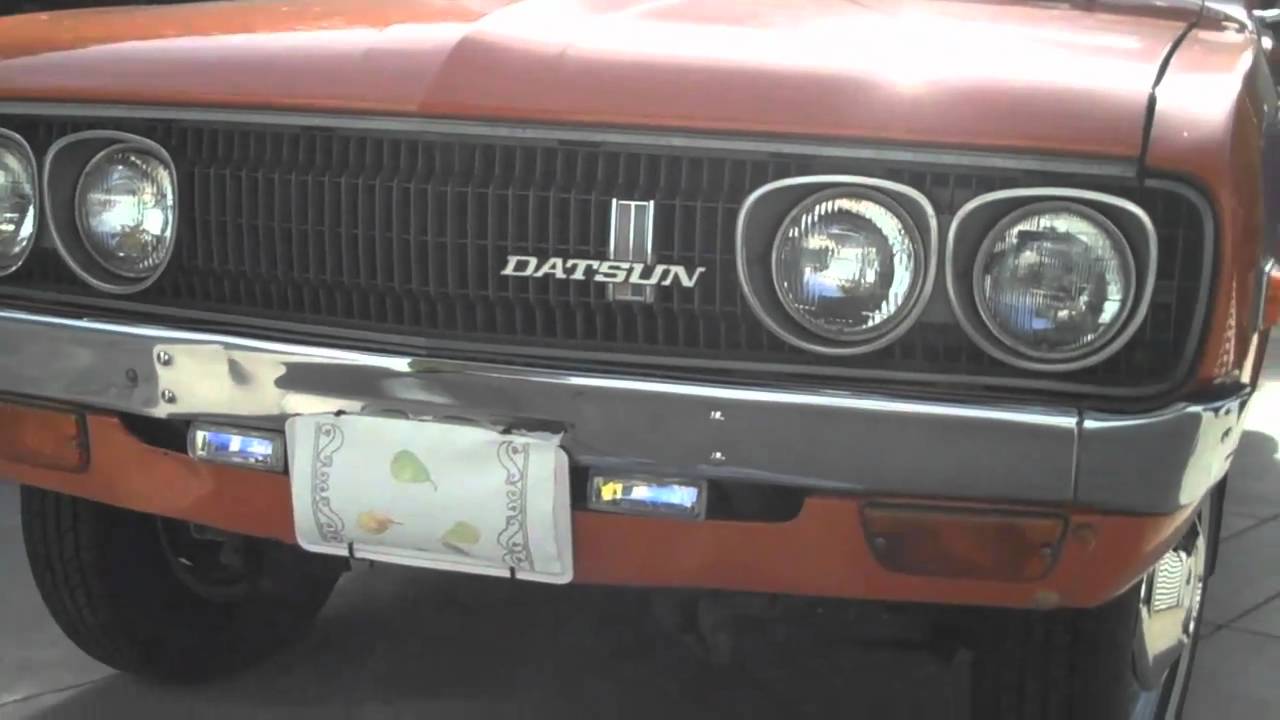 Stock Datsun 620 Pick Up Walk Around YouTube