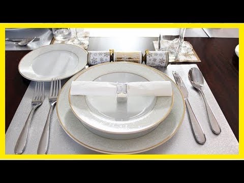 Vidéo: Comment Mettre La Table Pour Le Dîner