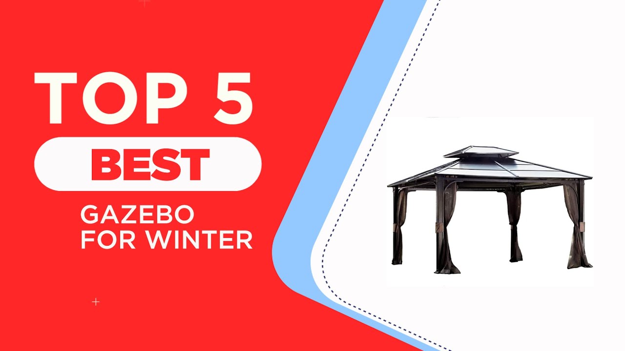 5 Best Gazebo for Winter (Reviews ) Best Winter/Snow Proof Hard Top Gazebo YouTube