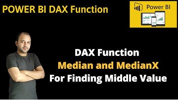 Power BI Median and Medianx  DAX Function
