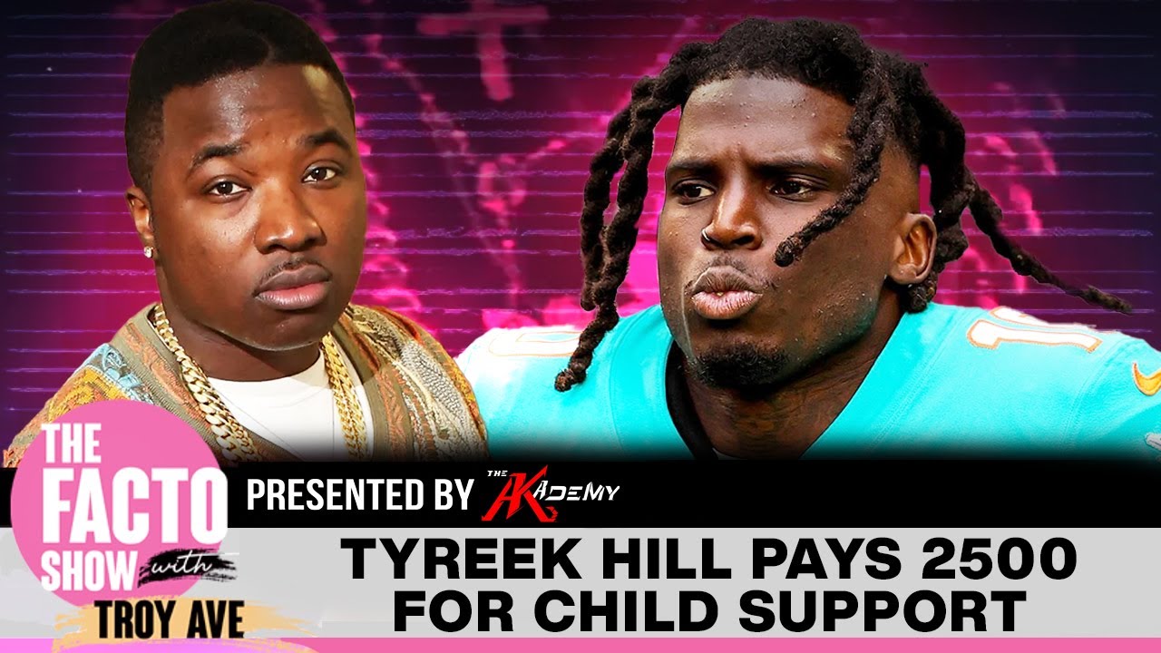Troy Ave reacts to Tyreek Hill paying 2500 for child support - YouTube