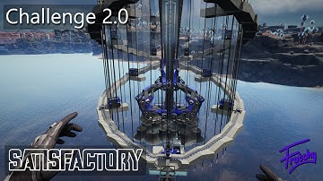 Satisfactory Challenge 2.0 - from 0 to 9 space elevator items per minute