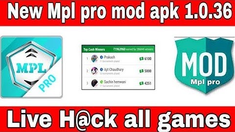Mpl H@ck live new version 1.0.36 all game ₹1000 earn per day/#bip tricks
