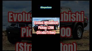 Evolusi Mitsubishi L200 (Strada/Triton) #mitsubishi #l200 #triton #strada #evolution #automobile
