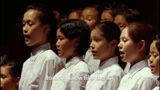 Carrying You - Joe Hisaishi ~800 people big chorus~ (Eng sub)[word for word]
