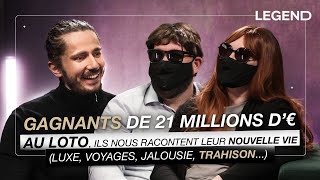 GAGNANTS DE 21 MILLIONS D'EUROS AU LOTO, ILS NOUS RACONTENT LEUR NOUVELLE VIE (luxe, jalousie...) image