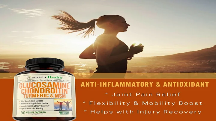 Glucosamine with Chondroitin Turmeric MSM Boswellia - Joint Pain Relief Supplement