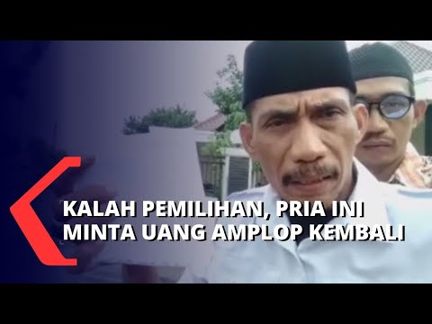 Kecewa Berat! Seorang Pria di Depok Minta Uang Amplop Dikembalikan Usai Kalah Telak di Pemilihan