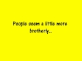 Very first Christmas to me by Spongebob Squarepants lyrics