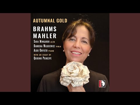 5 Lieder, Op. 105: No. 2, Immer leiser wird mein Schlummer