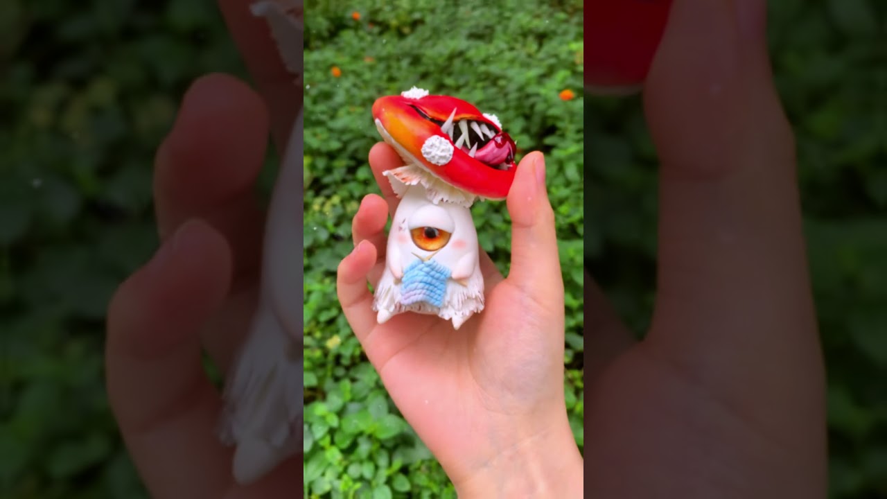 Clay Mushroom Art | Original Design DIY Tutorial! | SoulYO ART