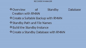 Oracle Data Guard Online Training
