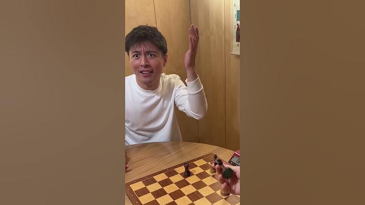 Il mange le roi aux échecs 😂