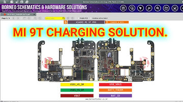 mi 9t charging problem | mi 9t charging solution | mi 9t charging borneo schematic diagram.