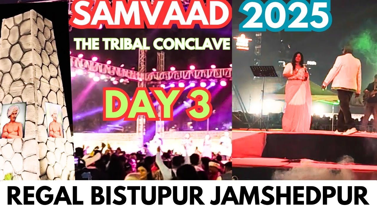 SAMVAAD 2025 Day 3 🔥 Garima & Arjun Lakda का धमाकेदार प्रदर्शन |Regal Maidan Jamshedpur