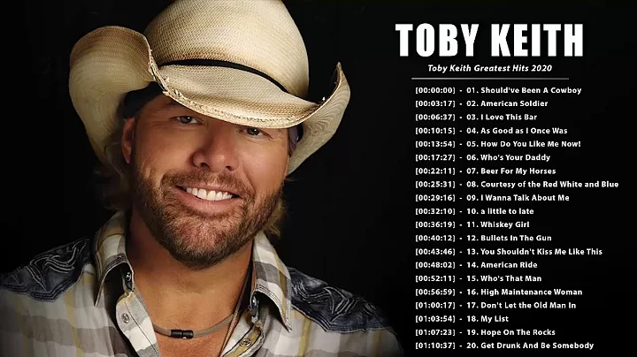 Toby Keith Greatest Hits - Top 20 Best Country Son...