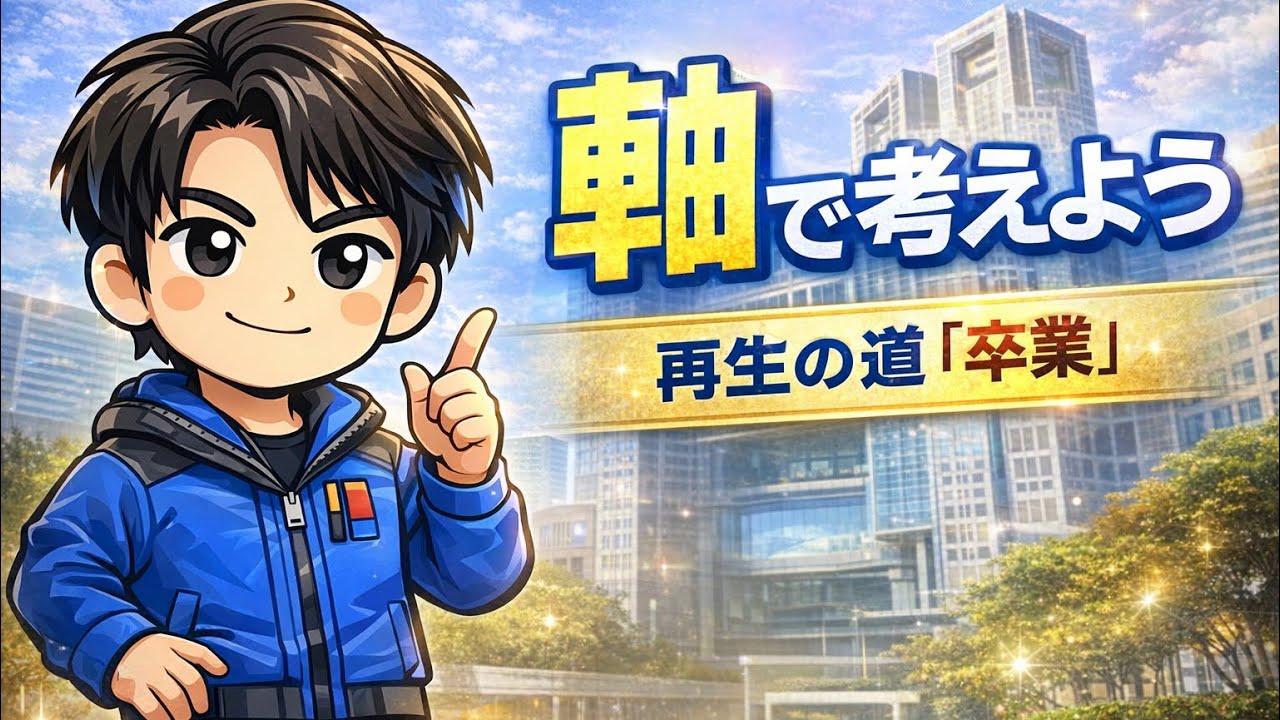 再生の道の卒業宣言で揺れる人へ。今こそ考えたい「政治の軸」