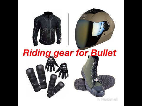 bullet riding gears