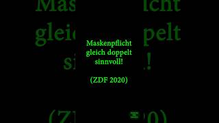 Wisst ihr noch, wie uns Prof. Dr. med. Thomas Kurscheid 2020 die Masken schmackhaft machen wollte? 🤔