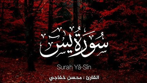 تلاوة خاشعة سورة يس كامله القارى محسن خفاجى