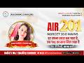 AIR 201 in NORCET 10.0 Mains | Congratulations Priyanka Kalbhut | TNC Star Success Story