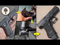 Customized SRC Glock 19 Gen5 for better grip, tactical slide cut, and Cerakote finish.