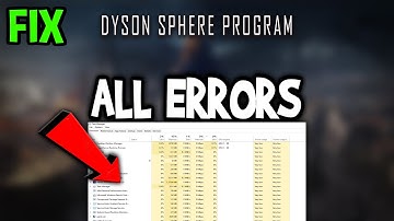 Dyson Sphere Program  – How to Fix All Errors – Complete Tutorial