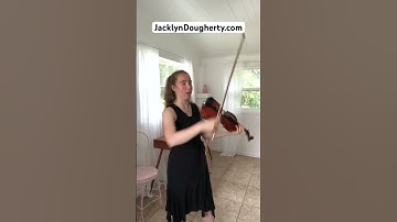 How to Up Bow on Viola @JacklynDougherty