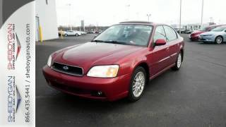 Used 2003 Subaru Legacy Madison WI Milwaukee, WI #B6037A - SOLD