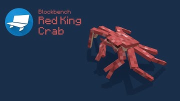 Red King Crab - Blockbench Creation Timelapse