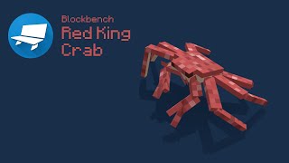 Red King Crab - Blockbench Creation Timelapse